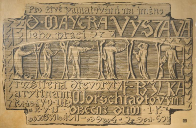 Poster Design Workshop / concerning the permanent exhibition in Villa Bílek (GHMP Bílkova vila)