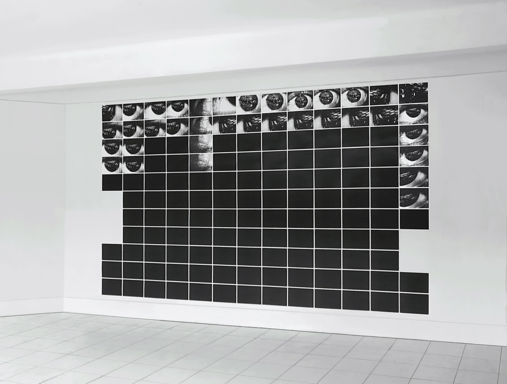 Andreas Schulze, installation Untitled_Eye, Capitainerie, Biennale de Lyon, 2015