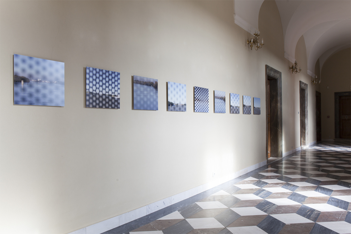 view to the exhibition Vladimír Škoda: Harmonices Mundi / Johannes Kepler, Troja Château, 2018. Photo by Barbora Fastrová