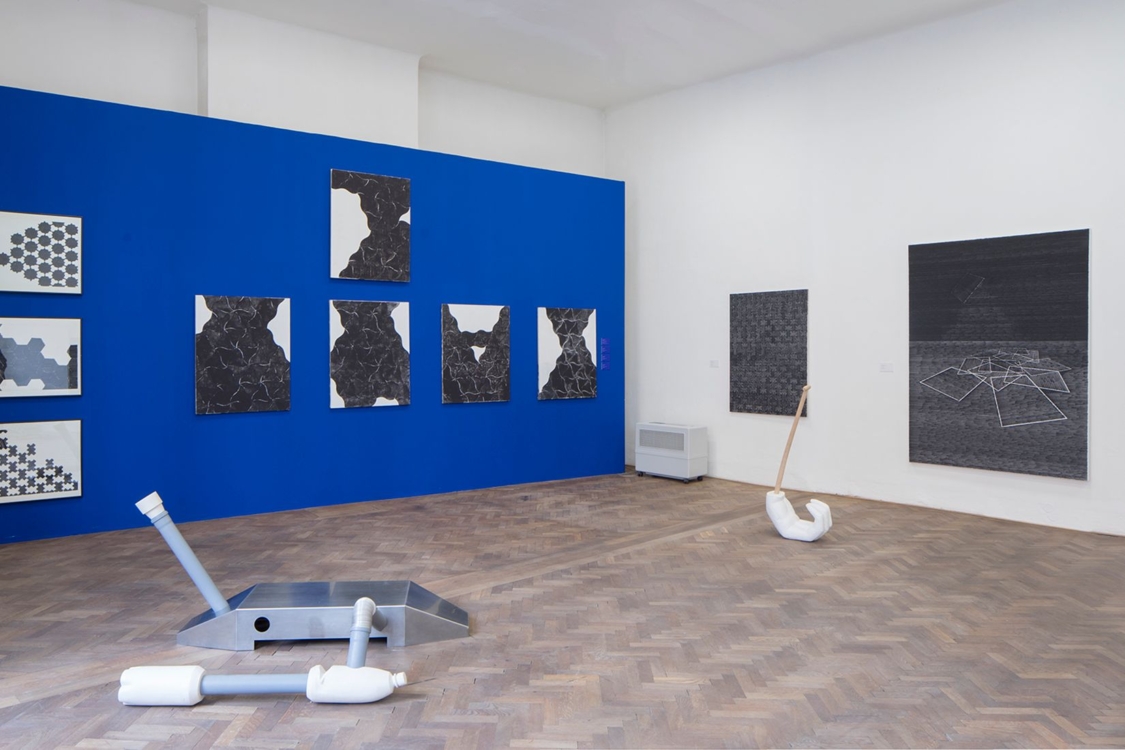 view to the exhibition Michaela Vélová Maupicová (1982–2018), Colloredo-Mansfeld Palace, 2019. Photo by Tomáš Souček