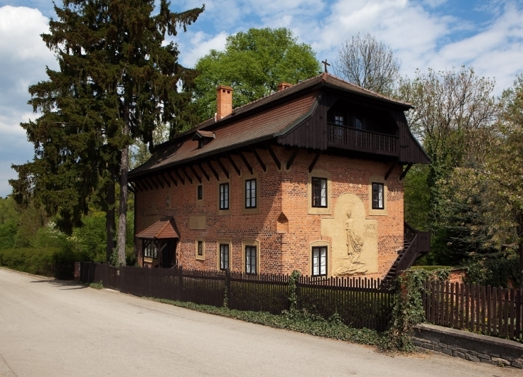 František Bílekʼs House in Chýnov. Photo by Oto Palán