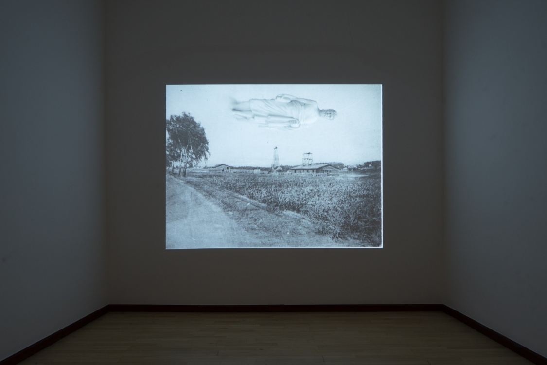 view to the exhibition New Acquisitions from the Collections of Prague City Gallery, Municipal Library, 2nd floor, 2018. Photo by Tomáš Souček