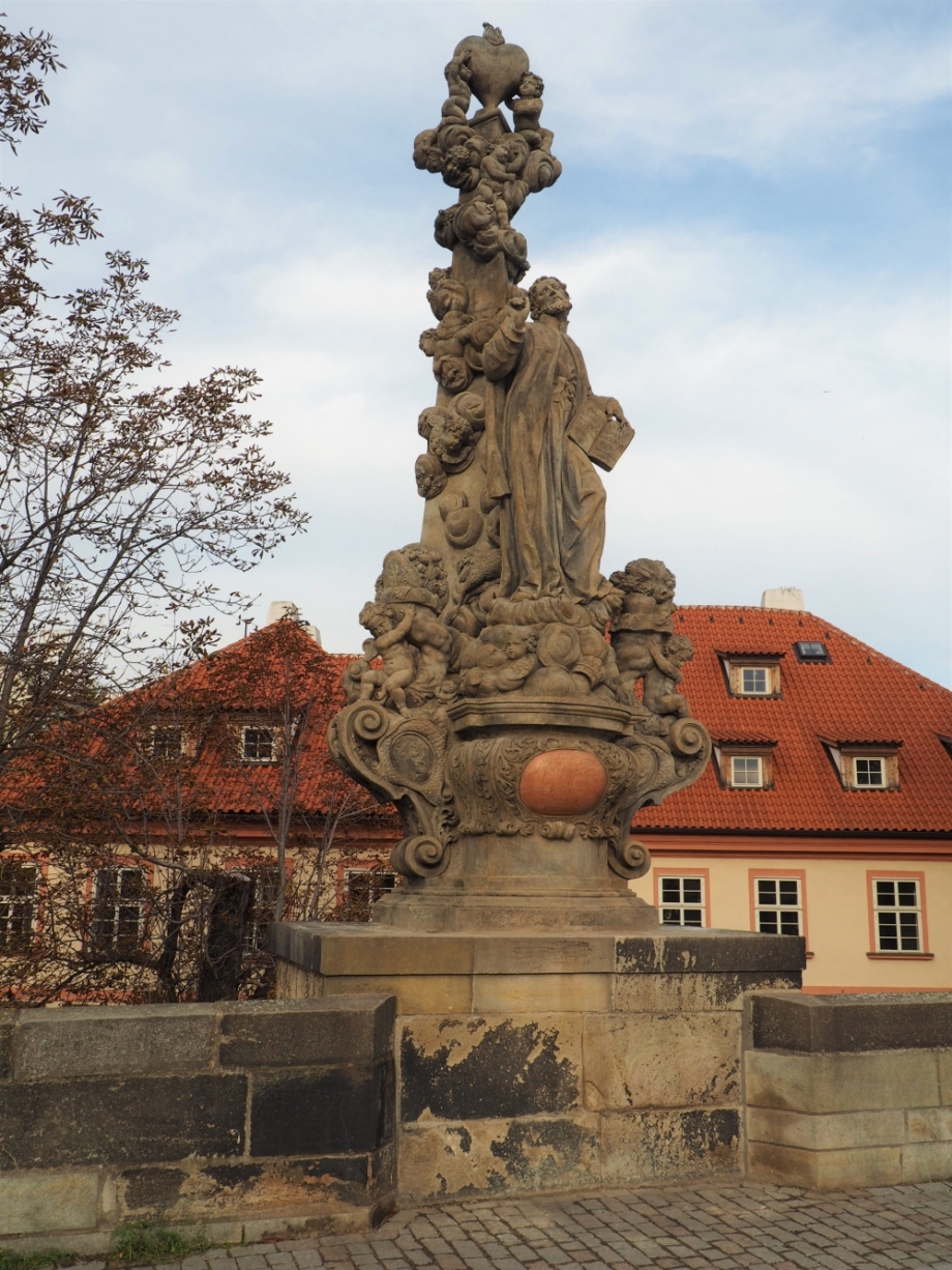 St Cajetan Sculptural Group – after restoration, Charles Bridge