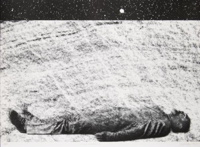 Rudolf Sikora, z cyklu Pozemšťan I, 1996–1998, serigrafie