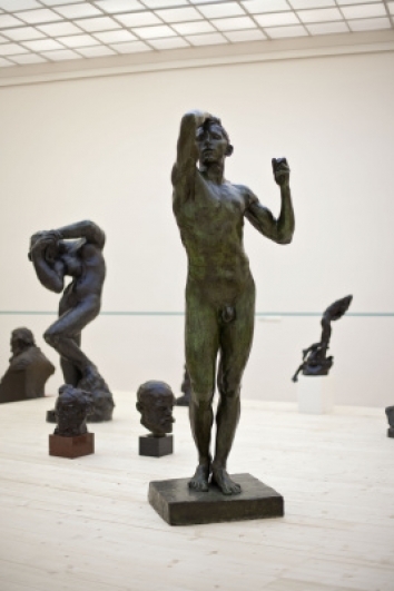 Auguste Rodin, Kovový věk, 1876, Galerie hlavního města Prahy