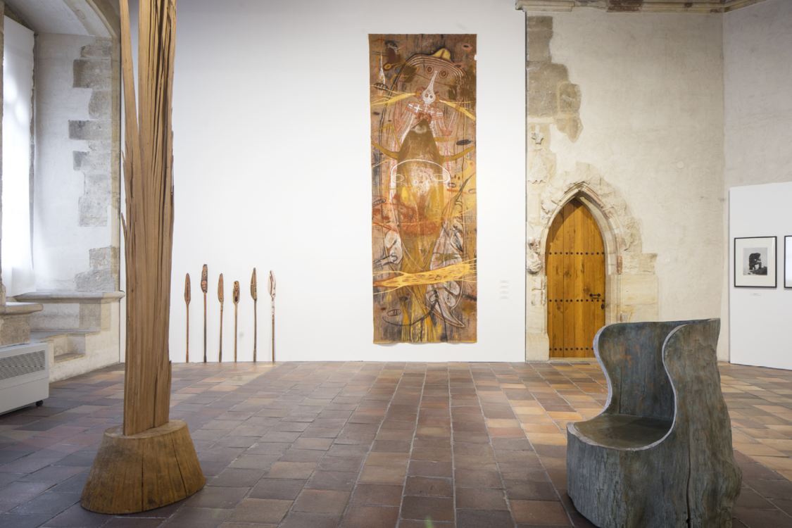 view to the exhibition of František Skála and Other Works, Stone Bell House, 2021. Photo by Tomáš Souček