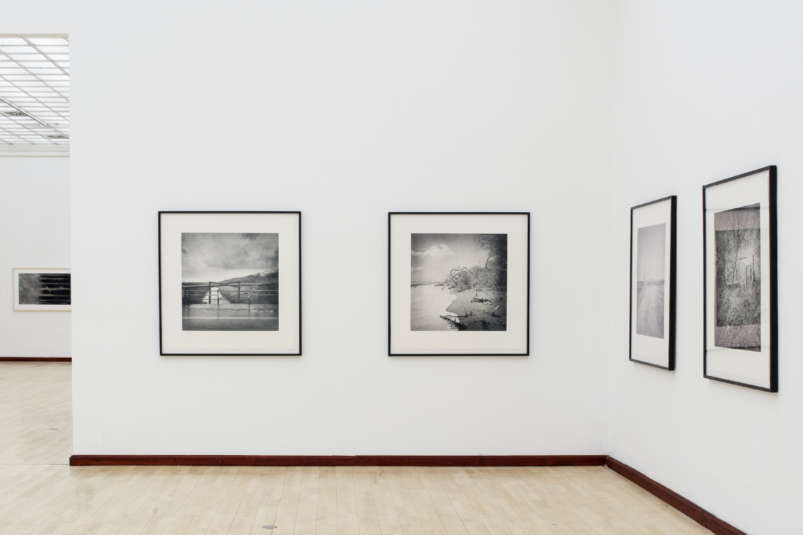 view to the exhibition of Jan Jedlička, Municipal Library of Prague, 2nd floor, 2021. Photo by Tomáš Souček