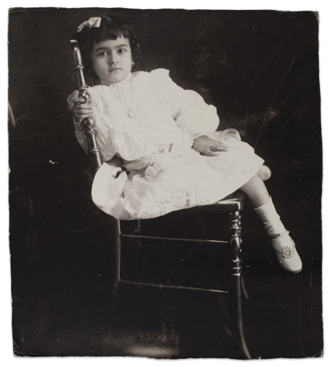 Frida at the age of 5, Anonymous, 1912 © Frida Kahlo Museum