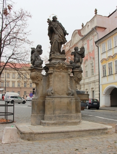 Sv. Jan Nepomucký na Pohořelci. Stav po restaurování – celek