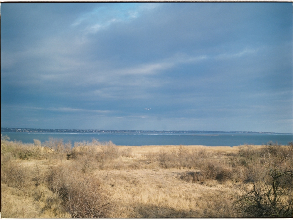 Alexander Našelenko, Unfinished studies in the Ukrainian south, February 2022, color analog photographs, 30×42 cm