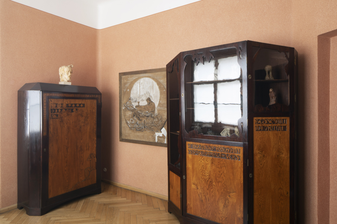 Villa Bílek – interior. Photo by Tomáš Souček