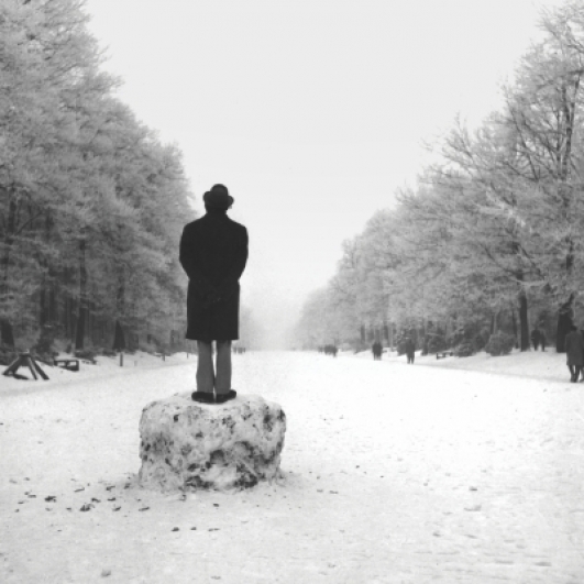 Jan Jedlička, Felipe Serano in Hvězda, 1968, photography, 11,5×11,5 cm