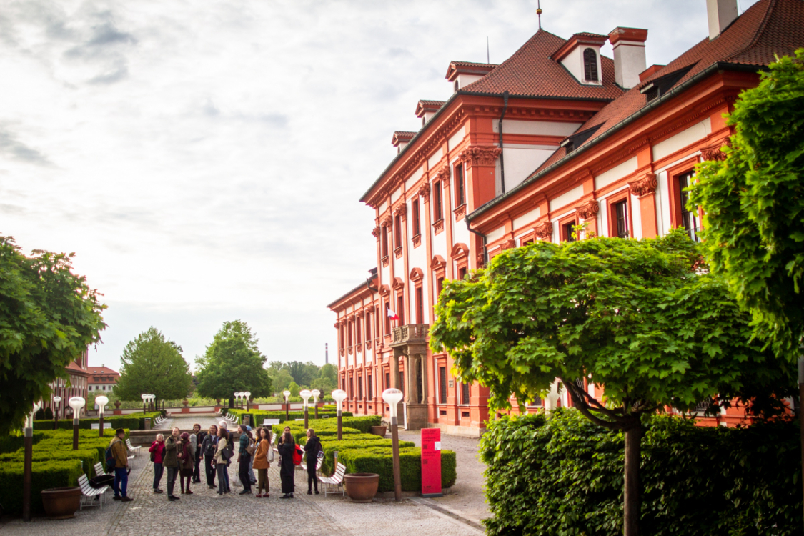 Vítání ptačího zpěvu, areál zámku Troja, 2023. Foto Pavlína Šulcová