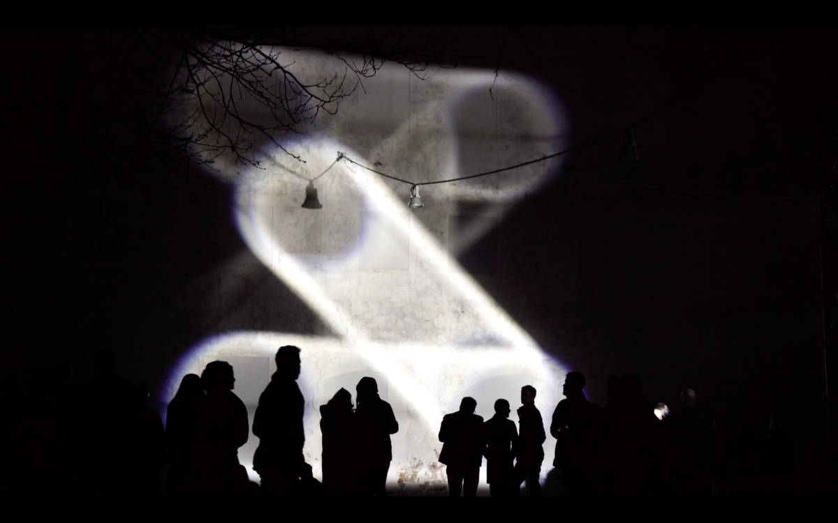 Chris Salter and Alexandre Saunier. Photo archive of Signal Festival