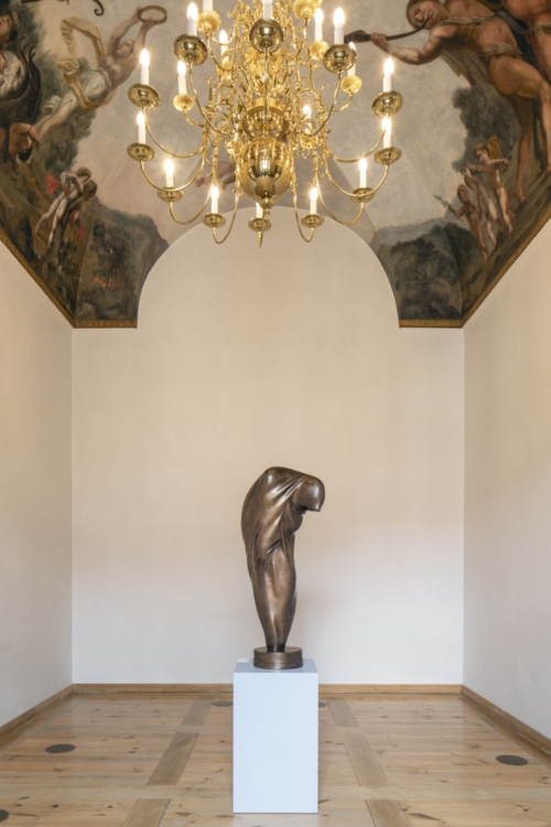 view to the Heroes, Geniuses, Symbols and Muses exhibition, Troja Château, 2023. Photo by Tomáš Souček