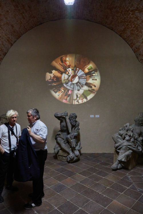 view to the Darina Alster: Timelessness exhibition, Troja Château, 2023. Photo by Lukáš Hlavín