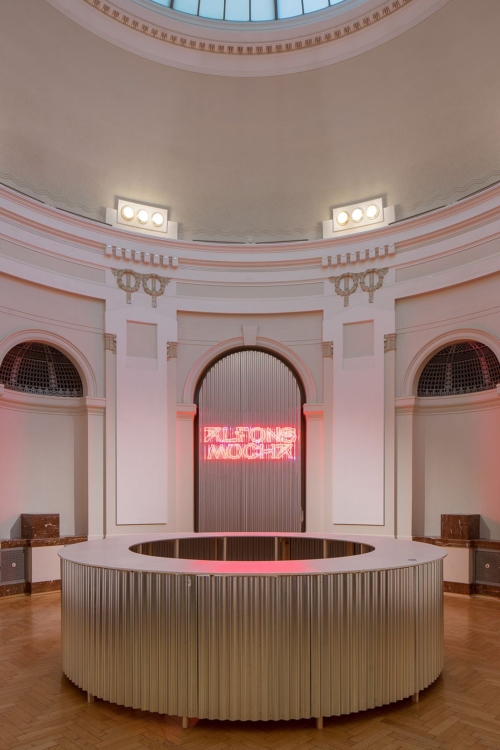 view to the exhibition of Alfons Mucha: The Slav epic, The Municipal House, 2018. Photo by Tomáš Souček