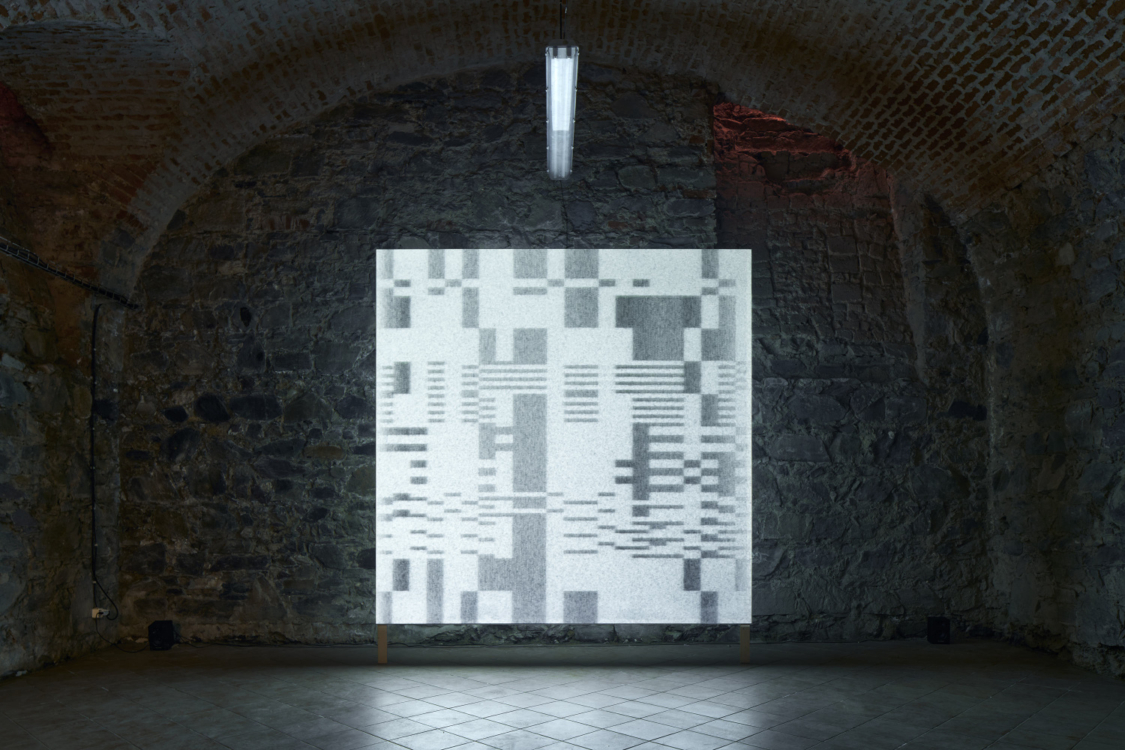 view to the Album of Slow Images exhibition, Troja Château, 2024. Photo by Jan Kolský