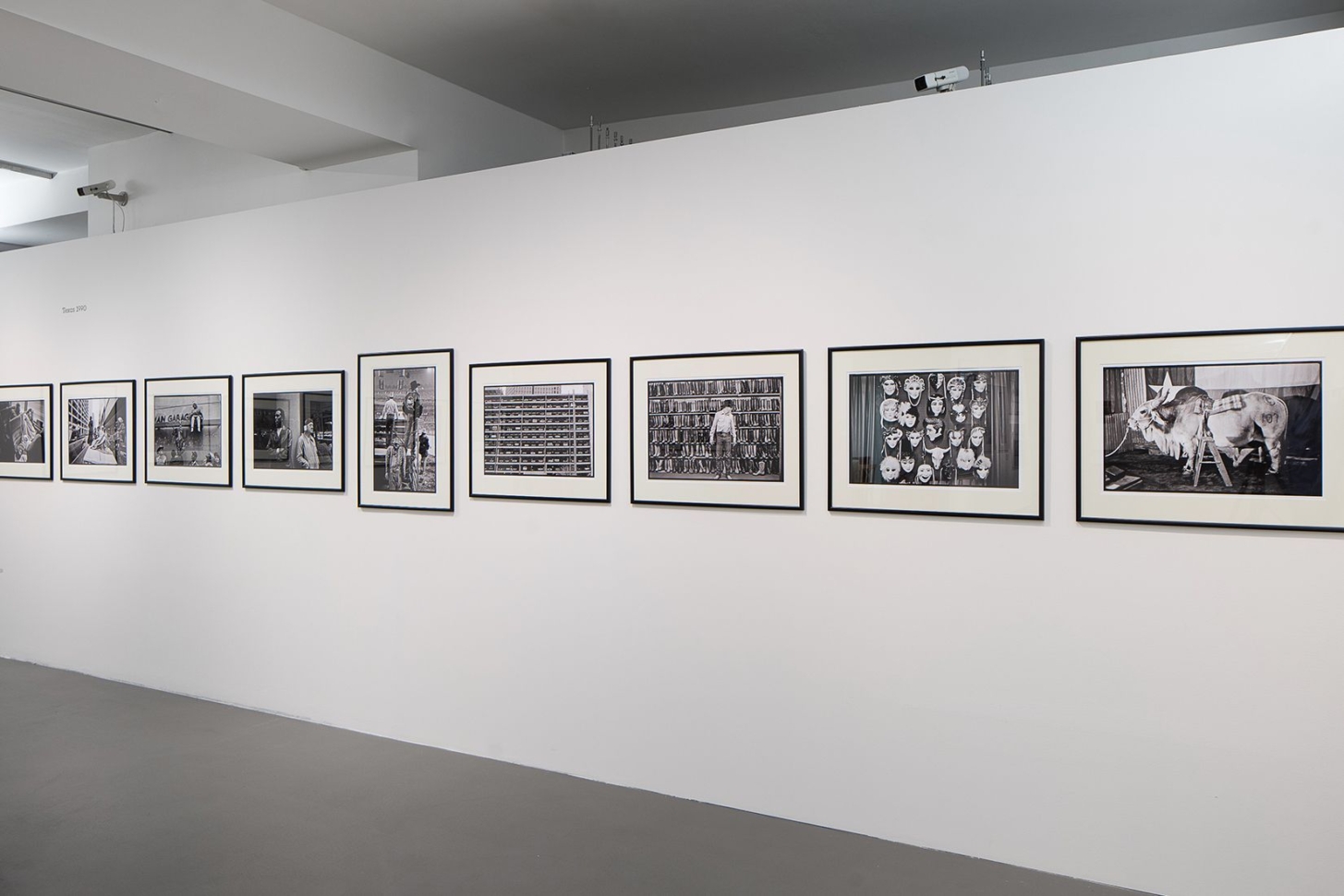 view to the exhibition Jiří Hanke: Photographs 1973–2018, House of Photography, 2019. Photo by Tomáš Souček