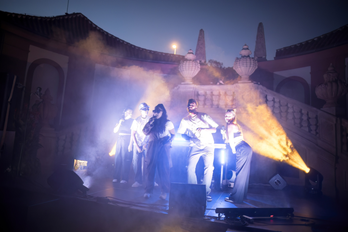 Opulence II / Hedonistic Rap, Zámek Troja, 2024. Foto Vojtěch Brtnický