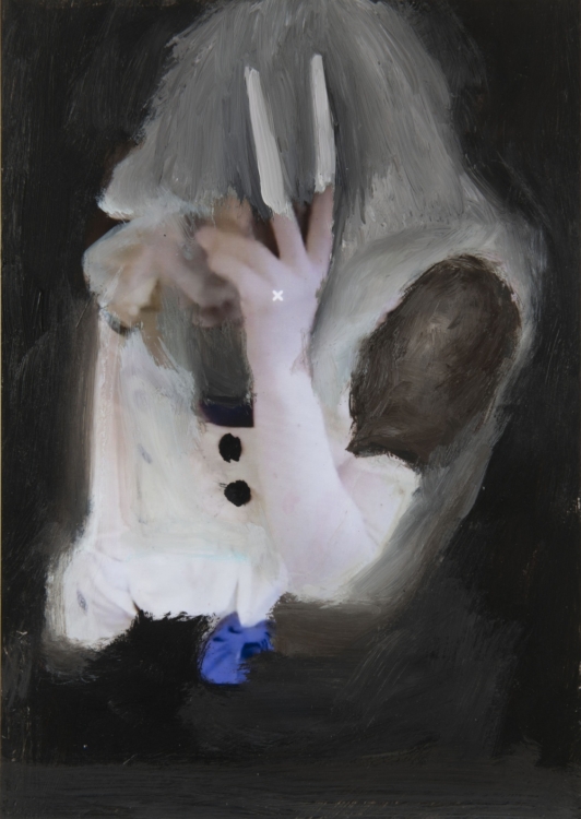 Jiří Petrbok, Finished model, 2022, digitální tisk a akryl na fotopapíře