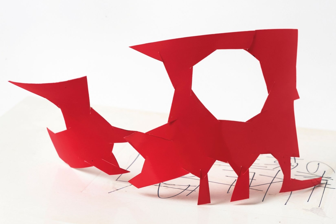 Květa Pacovská, Red Sculpture I, 1970s