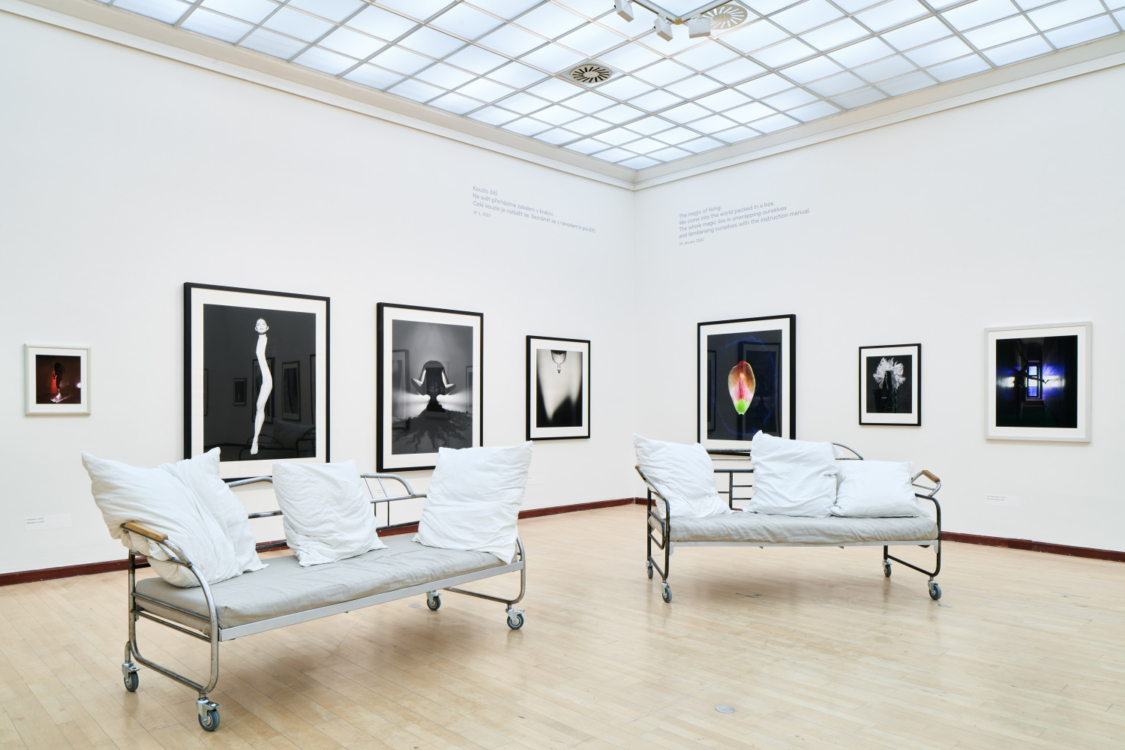 view to the Tono Stano exhibition, GHMP Knihovna, 2025. Photo by Jan Kolský