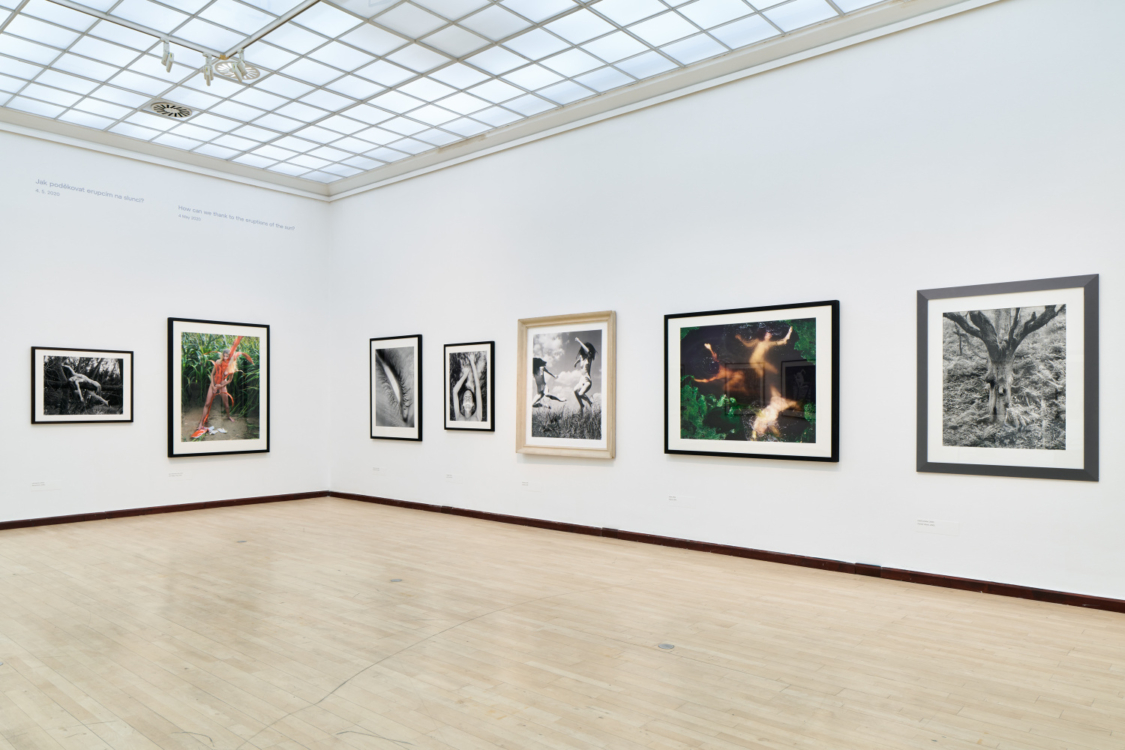view to the Tono Stano exhibition, GHMP Knihovna, 2025. Photo by Jan Kolský