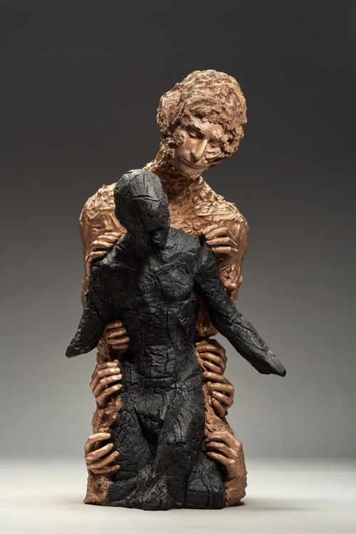 Aron Demetz, O.T., 2019, bronze