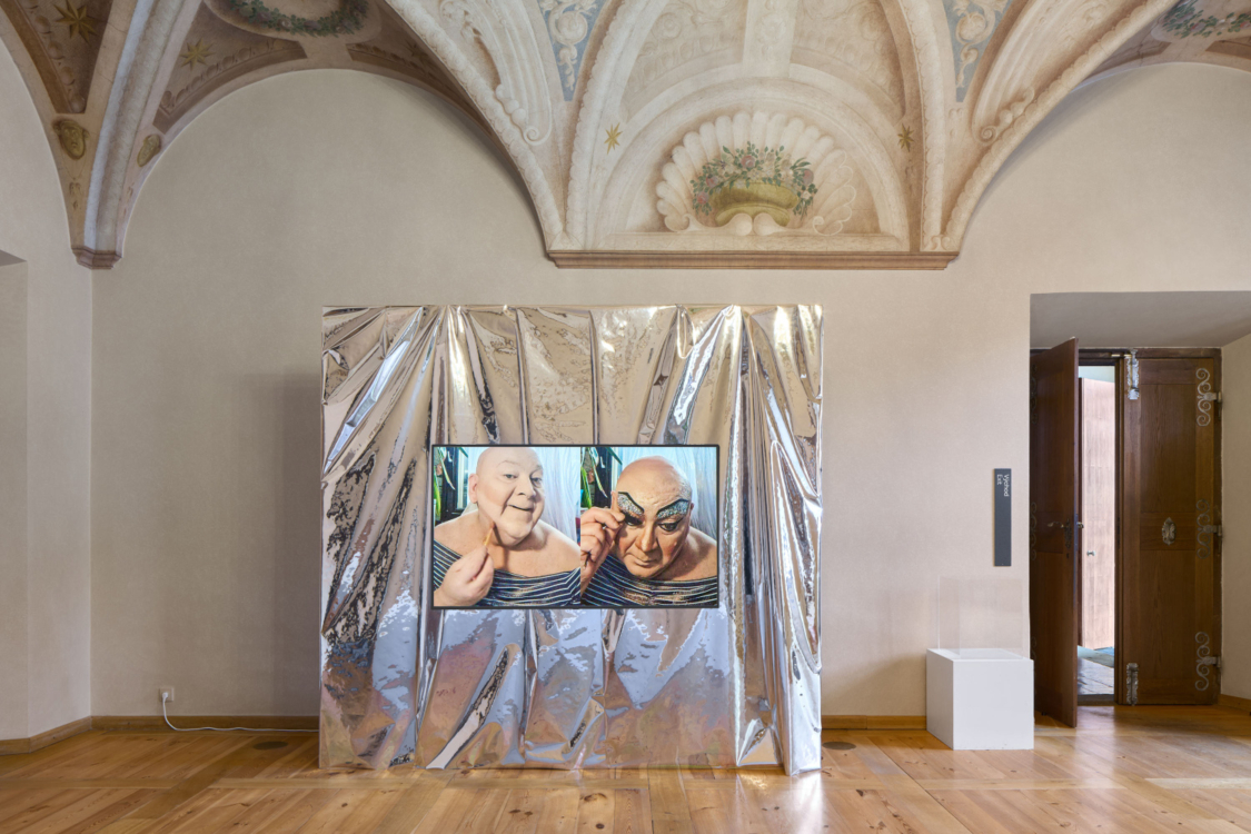 view to the Labyrinth: Wandering Within exhibition, GHMP Zámek Troja, 2026. Photo by Jan Kolský