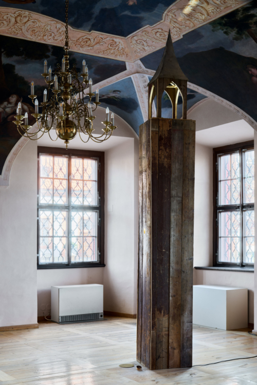 view to the Labyrinth: Wandering Within exhibition, GHMP Zámek Troja, 2026. Photo by Jan Kolský