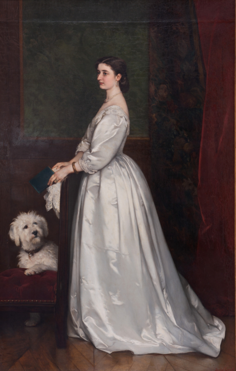 Jaroslav Čermák, Podobizna Hippolyty Gallaitové, 1863, 
Galerie hlavního města Prahy