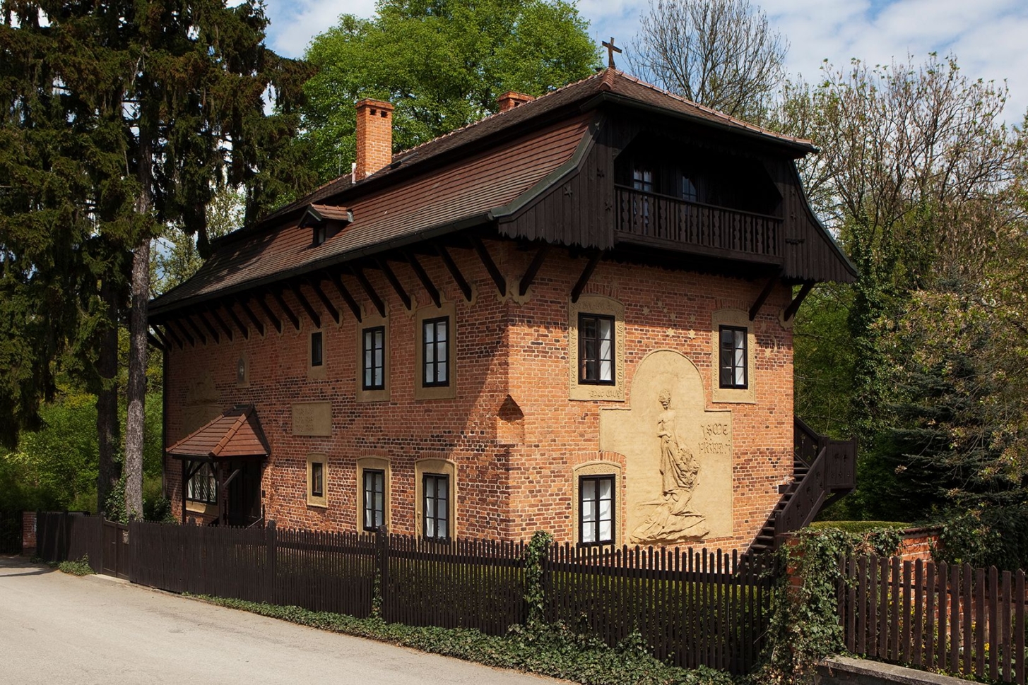 František Bílekʼs House in Chýnov. Photo by Oto Palán