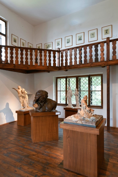 František Bílekʼs House in Chýnov – interior. Photo by Oto Palán