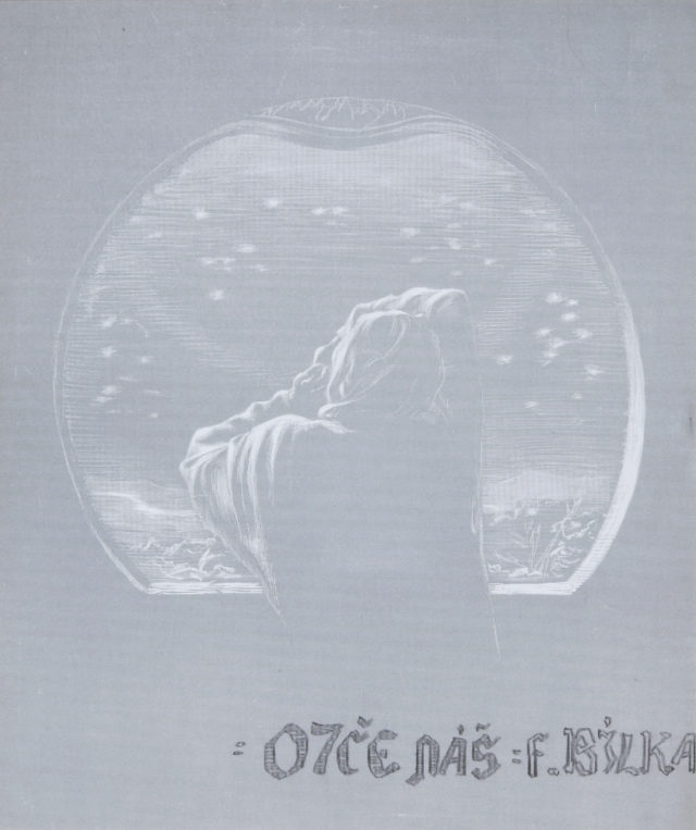 František Bílek, The Lord’s Prayer, 1900, drawing