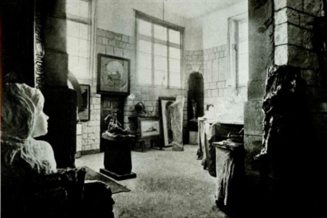 Villa Bílek – interior, period photo